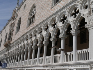Fototapeta na wymiar Venezia - palazzo Ducale in piazza San Marco