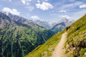 Panorama trail of Vent in the Oetztal Nature Reserve, Austria – This trail is part of the long...