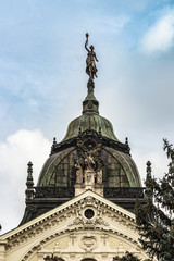 dome of the Cathedral of St. Elzbieta in Kosice in Slovakia