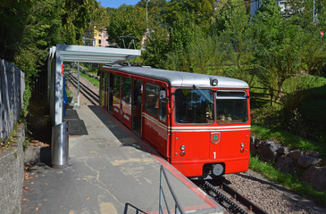 Fototapeta na wymiar Zürich, Dolderbahn