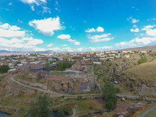 Fototapeta na wymiar Harichavank Monastery in Shirak Province, Armenia.