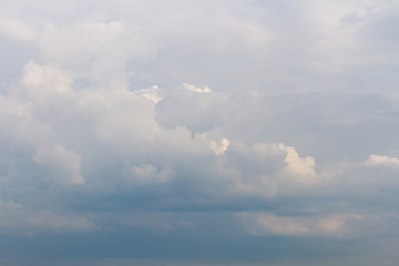 blue sky with clouds
