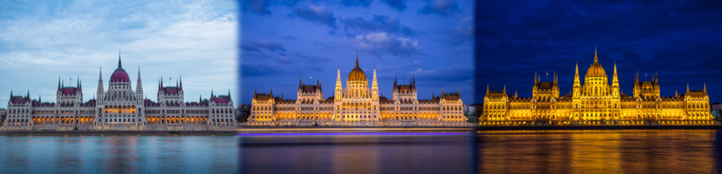 Budapest Parlament Trilogie