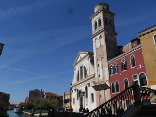 Fototapeta premium Venezia - Chiesa dei Santi Gervasio e Protasio o Chiesa di San Trovaso