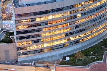 Modern building facade