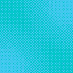 Light blue geometric halftone dot pattern background - vector illustration from circles