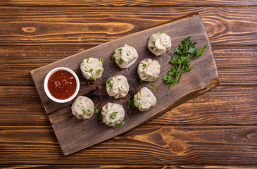 Georgian dumplings khinkali