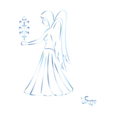 Abstract zodiac symbol