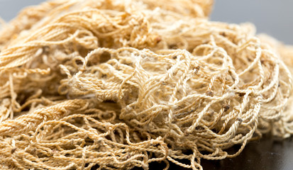 Rope isolated on white background