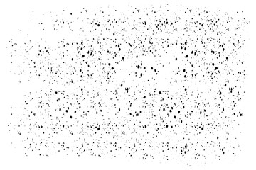 Grunge monochrome vector background. Dust overlay distress grain, image simply placed over object for grungy effect creation. Abstract, splattered, dirty, texture for design. Hand drawn grain surface