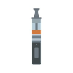 Vaping pen icon. Flat illustration of vaping pen vector icon for web design