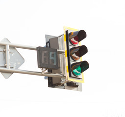 traffic lights at the crossroads