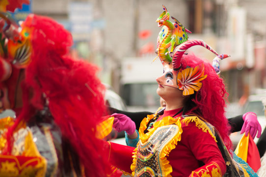 Diabla, Diablada Pillareña, Ecuador