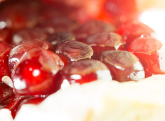 pomegranate macro