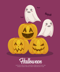 Halloween celebration design