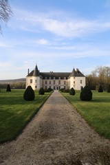 Fototapeta na wymiar Chateau Condé en brie