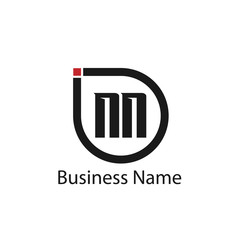 Initial Letter NN Logo Template Design