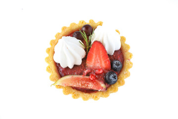 Mixed fruits tart