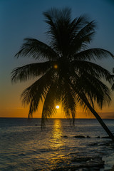 Obraz na płótnie Canvas Fijian Sunset