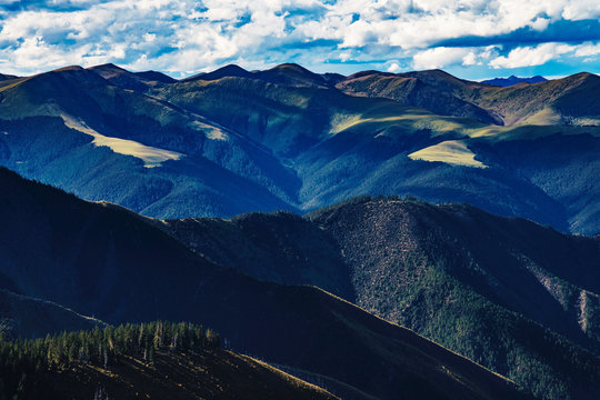 Sichuan province aba grassland scenery