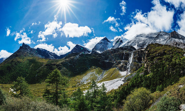 DaoChengYa butyl scenic area in sichuan province