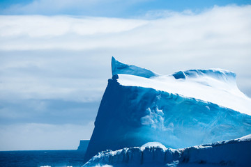 Beautiful view of the iceberg in Antarctica