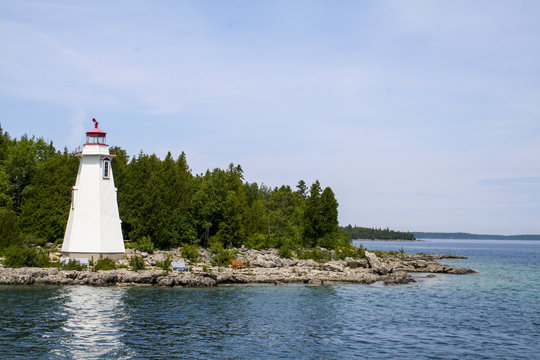 Lighthouse in Tobermory, Bruce Peninsula
