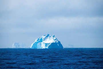 Fototapeta na wymiar Beautiful view of the iceberg in Antarctica