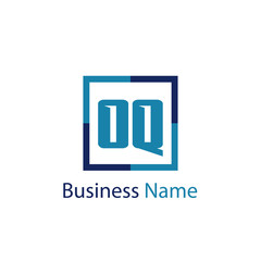 Initial Letter OQ Logo Template Design