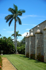 Fototapeta na wymiar The Ancient Spanish Monastery in Miami