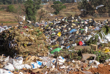 Obraz premium pile of garbage