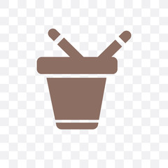 prehistoric icon isolated on transparent background. Simple and editable prehistoric icons. Modern icon vector illustration.