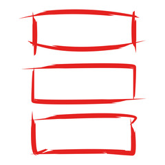 grunge rectangle frame