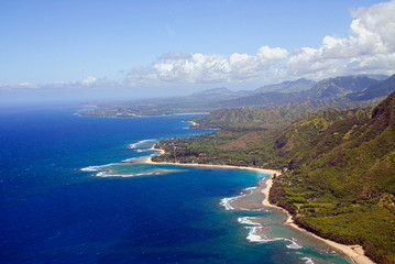 Fototapeta na wymiar Kauai, Hawaii Island of Paradise