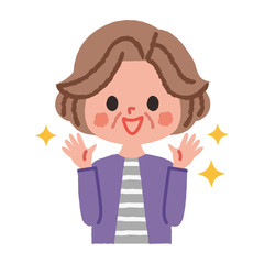 おばあちゃん　喜ぶ