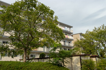 Murakami Apartment complex located in Yachiyo-city, Chiba Prefecture, Japan