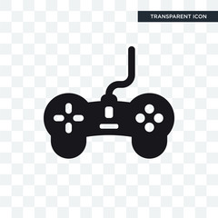 Antique gamepad vector icon isolated on transparent background, Antique gamepad logo design