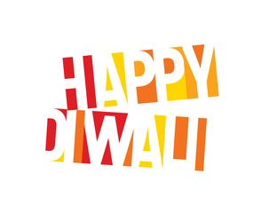 Happy Diwali vector icon. Bright Indian holiday logo template.