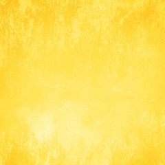 Yellow grunge wall for texture background