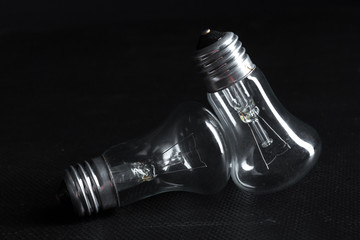 edison bulb close up.