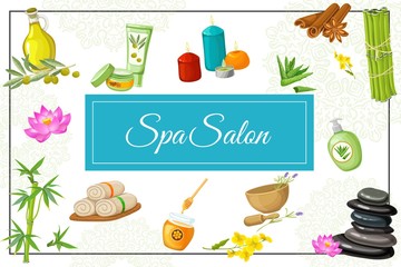 Flat Spa Salon Concept