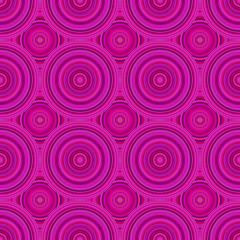 Abstract repeating circle pattern - vector background graphic design