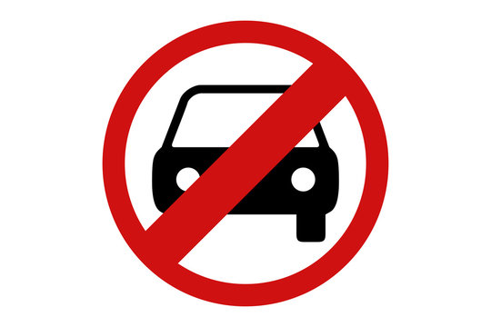 Prohibido los coches y veh&iacute;culos.