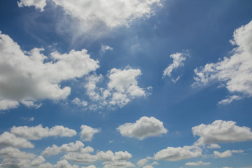 Cloud with sky
