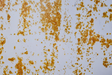 Rust on metal sheet, Grungy background