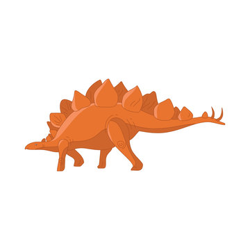 Dinosaur cartoon cute funny monster. Cartoon dinosaurs character animal. Comic dinosaurs kids for game app. Vector ui sign