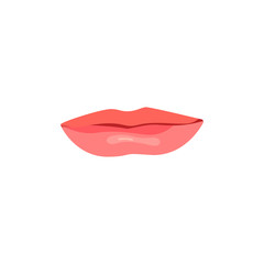 Lips set. Lip design element. Vector.