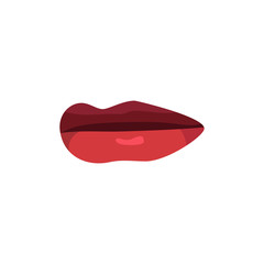 Lips set. Lip design element. Vector.