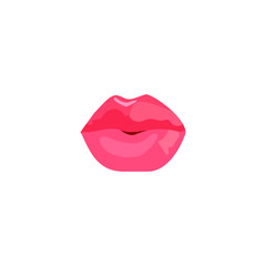 Lips set. Lip design element. Vector.