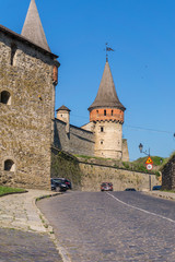 Fototapeta na wymiar Kamianets-Podilskyi Castle, Ukraine